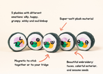 Load image into Gallery viewer, Kimbap Friends Plushies
