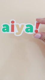 Load and play video in Gallery viewer, Aiya Sticker

