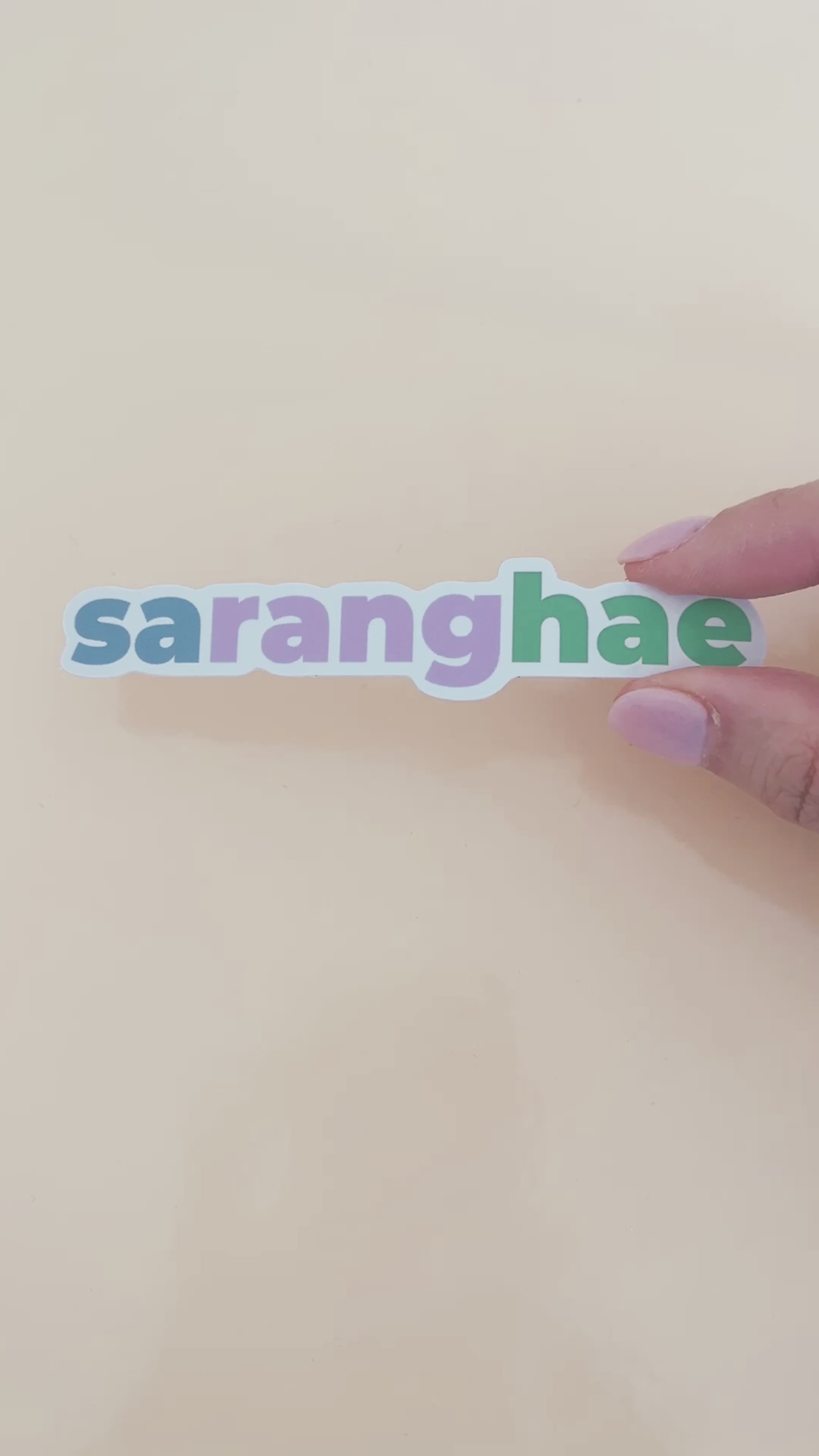 Korean Phrase Stickers - Set of 3