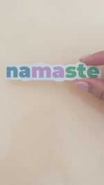 Load and play video in Gallery viewer, Namaste Sticker
