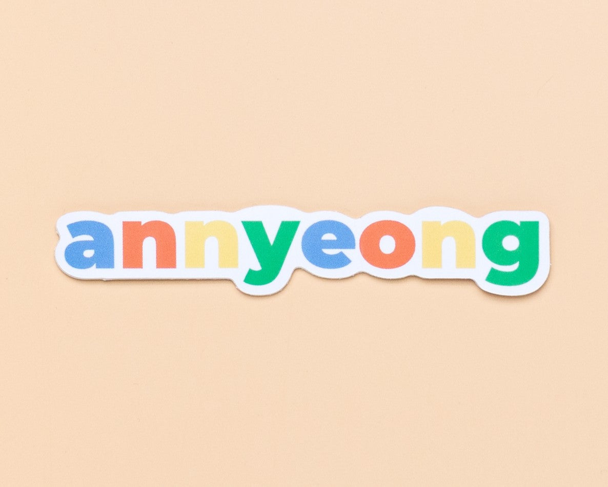 Annyeong Sticker