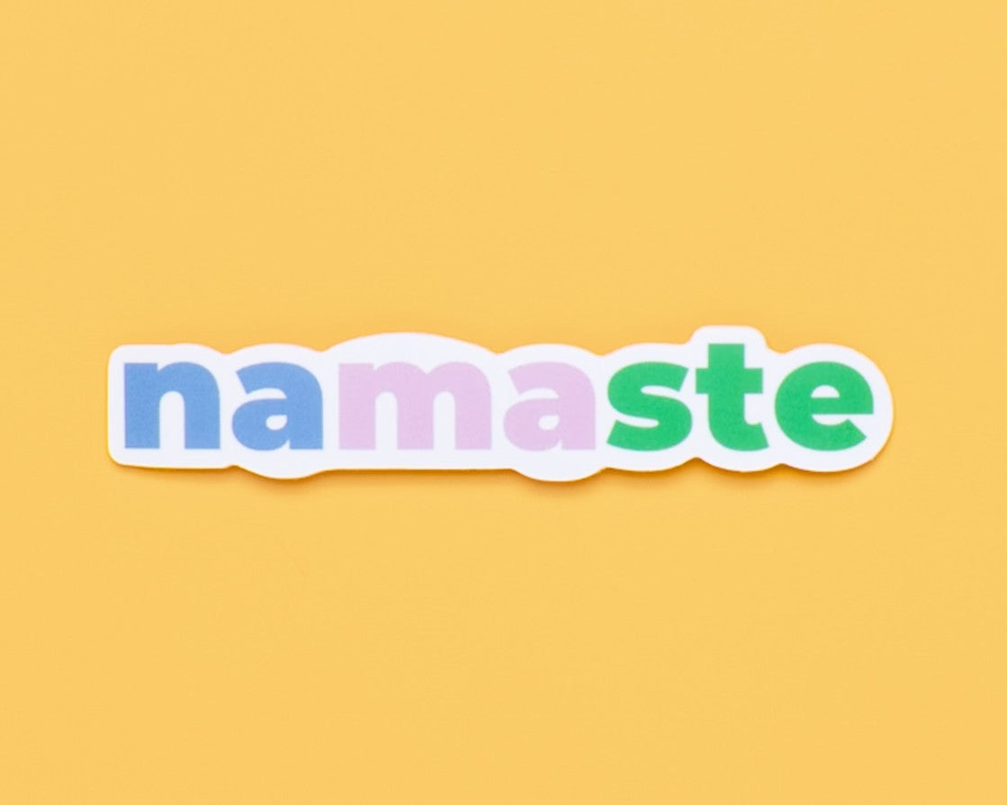 Namaste Sticker