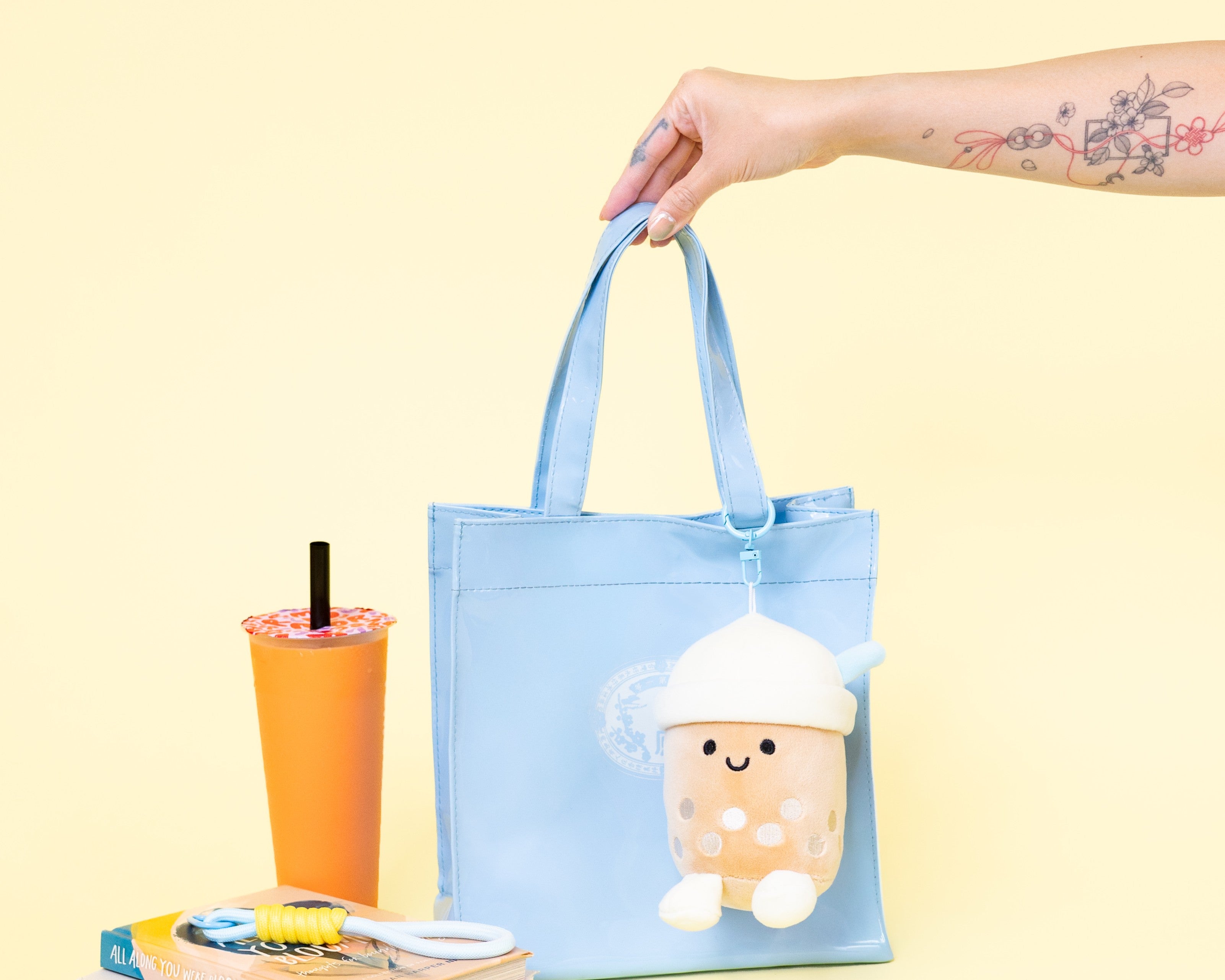 Milk Tea Plush: Boba Tote