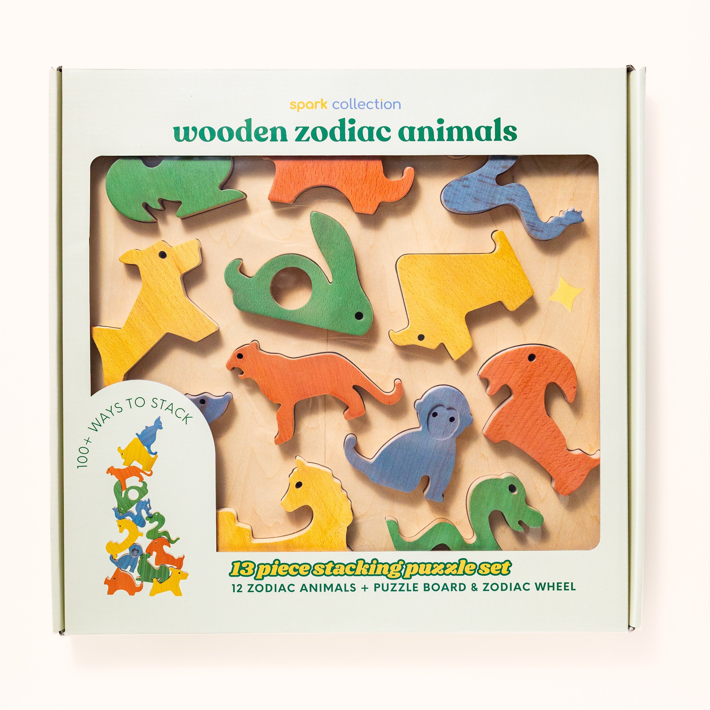 Wooden Zodiac Animals – Spark Collection